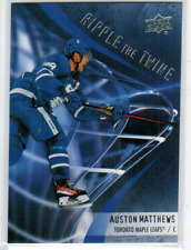 2020-21 Upper Deck Extended Series Ripple The Twine Auston Matthews for sale  Canada