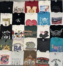 Lote de camisetas vintage e modernas por atacado 25 itens revendedor anos 90 00 pacote APR10-1 comprar usado  Enviando para Brazil