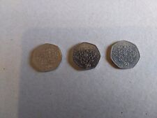 50p coin hundred for sale  CHARD