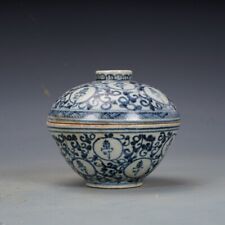 Chinês Antigo Em Porcelana Azul E Branco Pintado À Mão Pote de panelas da agência, usado comprar usado  Enviando para Brazil