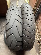 Pair motorcycle tyres for sale  CREWE