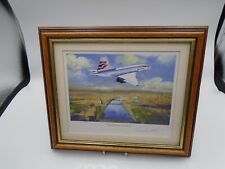 Concorde framed print for sale  SWINDON