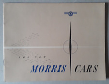 Morris cars brochure for sale  BOURNE