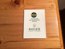 Rolex certificato date usato  Tresignana