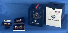 BMW Motorsport Navy Blue Red Ice Watch Used Boxed for sale  Shipping to South Africa
