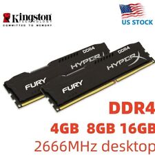 HyperX FURY DDR4 8GB 16GB 4GB 32GB 2666MHz PC4-21300 Desktop RAM Memory DIMM 288 comprar usado  Enviando para Brazil