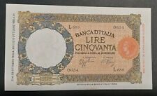 Italia regno banconota usato  Agrigento