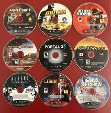 PlayStation 3 / PS3 DISC ONLY 9 Game Lot: Driver, Minecraft, Portal, Red Dead, used for sale  Shipping to South Africa