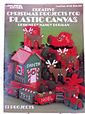 Usado, Libro creativo de lona de plástico proyectos navideños adornos de carrusel tren de caramelos segunda mano  Embacar hacia Argentina