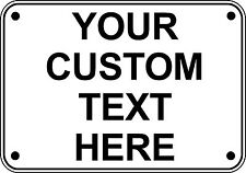 Custom text sign for sale  Elkhorn