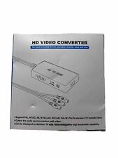 Conversor RCA AV para HDMI HD composto adaptador de áudio e vídeo CVBS Wii NES SNES comprar usado  Enviando para Brazil