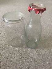 Two vintage glass for sale  YORK
