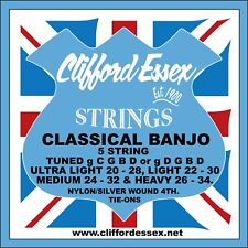 Classical banjo strings for sale  UK