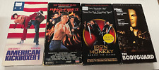 4 VHS American Kickboxer 1 Ring of Fire 2 The Bodyguard Iron Monkey Testado Chiba, usado comprar usado  Enviando para Brazil