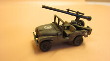 Roco Minitanks H0 US Army Jeep M38 mit schwerer rückstossfreier Kanone gesupert gebraucht kaufen  Kastl