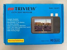 Usado, Monitor de prueba de cámara de seguridad CCTV portátil LCD Triview TLM-0271 segunda mano  Embacar hacia Argentina