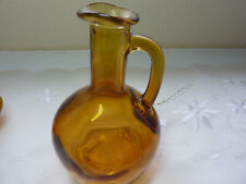 Amber pressed glass for sale  NEWTON ABBOT