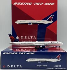 Usado, Modelos de metal fundido Delta Air Lines B767-400 Reg:N825MH PandaModels 52361 escala 1:400 comprar usado  Enviando para Brazil