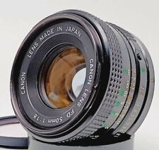 [Excelente+++] Lente de câmera Canon FD 50mm 1:1.8 formato de foco manual Japão comprar usado  Enviando para Brazil