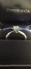 tiffany platinum diamond engagement ring for sale  LINCOLN