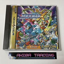 Rockman Megaman X3 Sega Saturn SS CAPCOM ação comprar usado  Enviando para Brazil