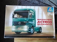 Italeri 715 Mercedes Benz ACTROS Megaspace truck. DECAL SHEEET MISSING , used for sale  PRESTON