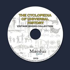 The Cyclopedia of Universal History Vintage Books Collection 16 PDF E-Books DVD, usado segunda mano  Embacar hacia Argentina