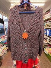 Hand knitted aran for sale  HAVERFORDWEST