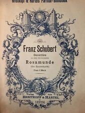 Schubert uvertüre rosamunde gebraucht kaufen  Fruerlund,-Engelsby, Tastrup