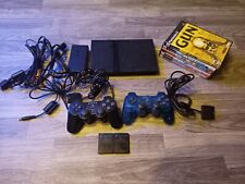  PlayStation 2 PS2 Slim Console Bundle Tested W/ 5 Games 2 Contrs. 2 Mem Cards for sale  Shipping to South Africa
