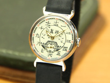 Usado, Relógio de pulso masculino Pobeda mostrador chinês relógio soviético URSS relógio mecânico vintage comprar usado  Enviando para Brazil