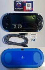 Sony PSVITA Slim PCH-2000 Azul/Preto, Bom Estado, SD2VITA 3.65FW comprar usado  Enviando para Brazil