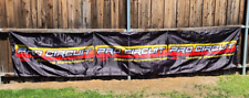 3' x 15' PRO-CIRCUIT MOTOCROSS Trackside Banner Mancave Garage Flag MX/SX for sale  Shipping to South Africa