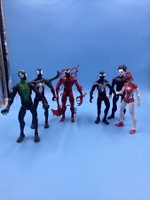 Spider Man Marvel Legends Lot Lasher Carnage Symbiote Sinister Six Comic Book, used for sale  Shipping to South Africa
