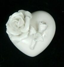 Porcelain ivory heart for sale  Cooksville