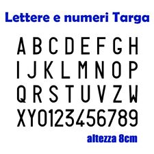 Kit lettere adesive usato  Acerra