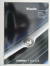 Mazda price list for sale  BOURNEMOUTH