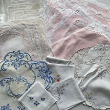 vintage handkerchief lot for sale  BRIGHTON