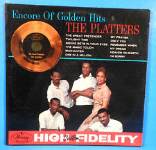 THE PLATTERS ENCORE OF GOLDEN HITS VINIL LP 1960 MONO BOM ESTADO! Muito bom/muito bom+!!A comprar usado  Enviando para Brazil