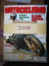 Motociclismo 2000 annata usato  Sesto San Giovanni
