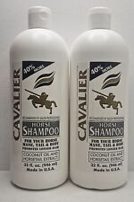 2 X SHAMPOO CAVALO CAVALIER - PROMOVE CABELOS MAIS LONGOS - ÓLEO DE COCO E CAVALINHA EXTRA comprar usado  Enviando para Brazil