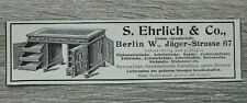 Werbung anzeige 1900 gebraucht kaufen  Regensburg