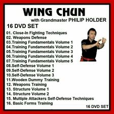 JUEGO DE DVD Wing Chun 16 con Philip Holder kung fu madera maniquí choy lay fut colgado , usado segunda mano  Embacar hacia Argentina