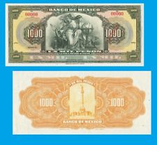1000 pesos México Banco De México ESPÉCIMEN 1925 - 1934 -- Copia segunda mano  Embacar hacia Argentina