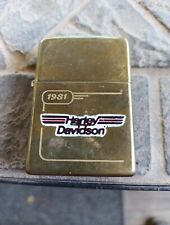 Zippo 1981 harley d'occasion  Expédié en Belgium