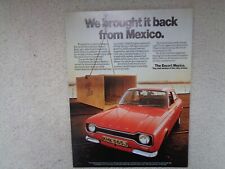Ford escort mexico for sale  OLDHAM