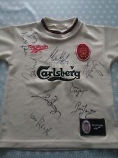 Liverpool signed shirt for sale  SWANSEA
