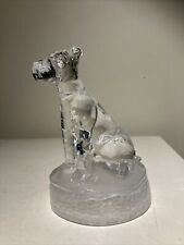 Fox terrier glass for sale  BIRMINGHAM