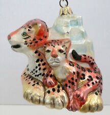 Snow leopard ornament for sale  Cathedral City