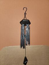 Wind Chimes Large Deep Tone 6 Tubes Outdoor Garden 11 in longer tub for sale  Shipping to South Africa